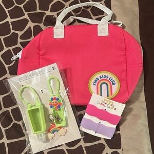 6Pc Pink Insulated Lunchbox Bundle